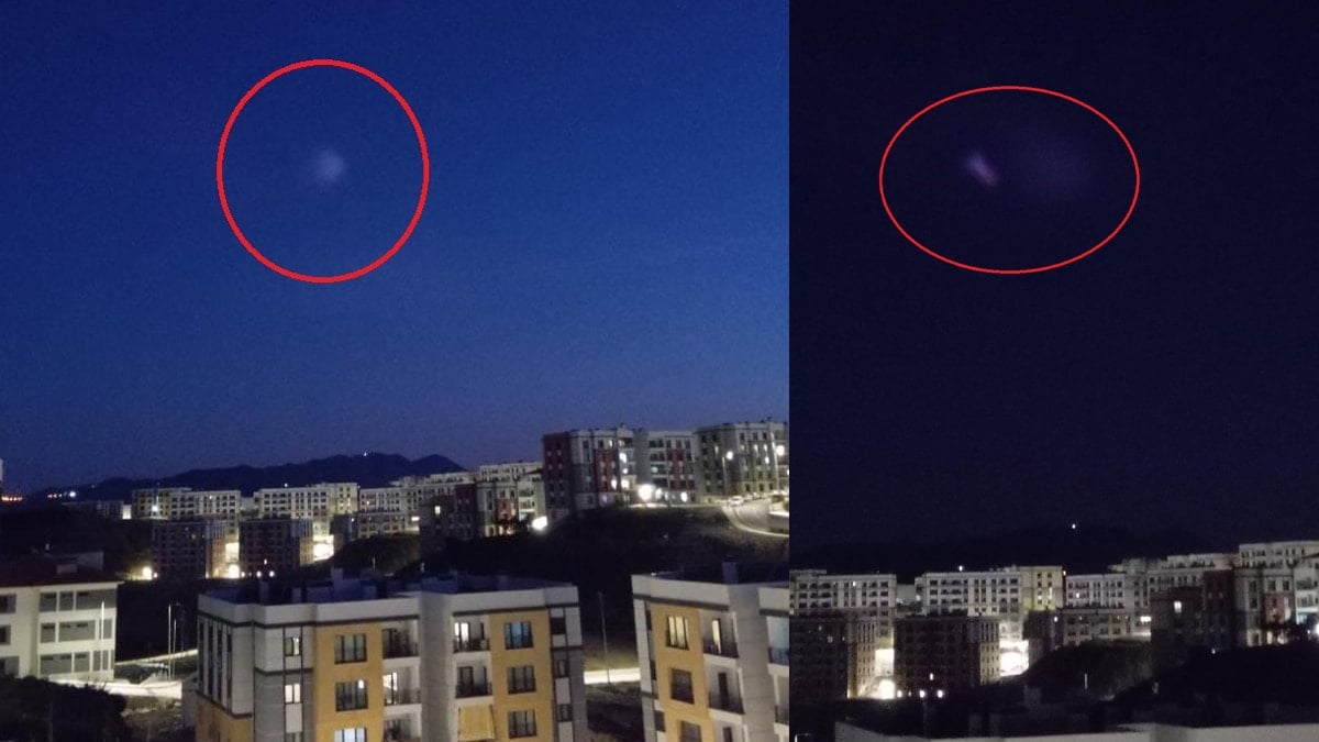 Atılan füzeler Hatay’da böyle görüntülendi