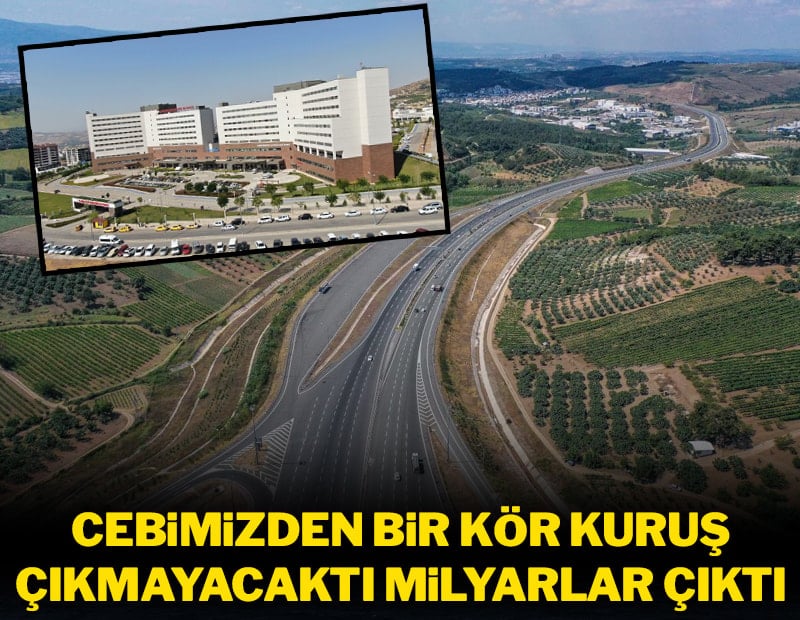 1 kuruş değil milyarlar ödedik