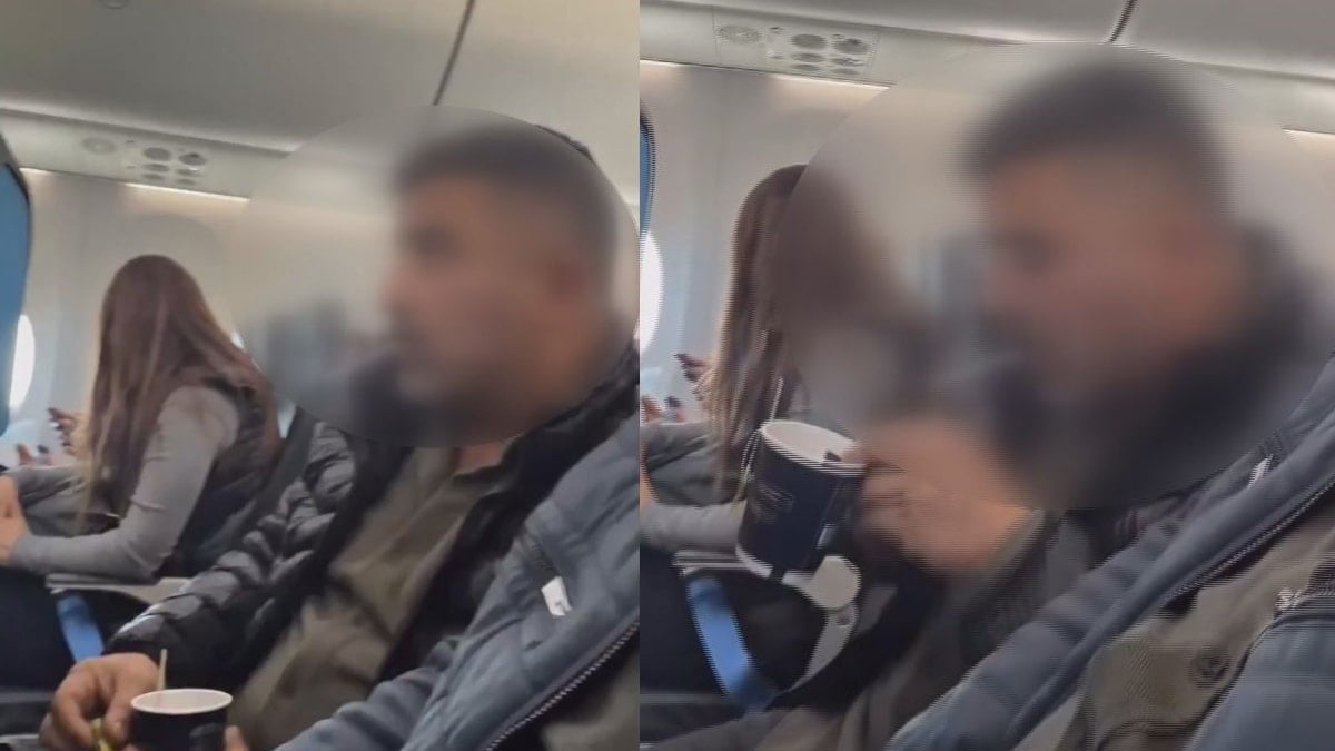 Uçaktaki bu görüntü sonrası kara listeye alındılar