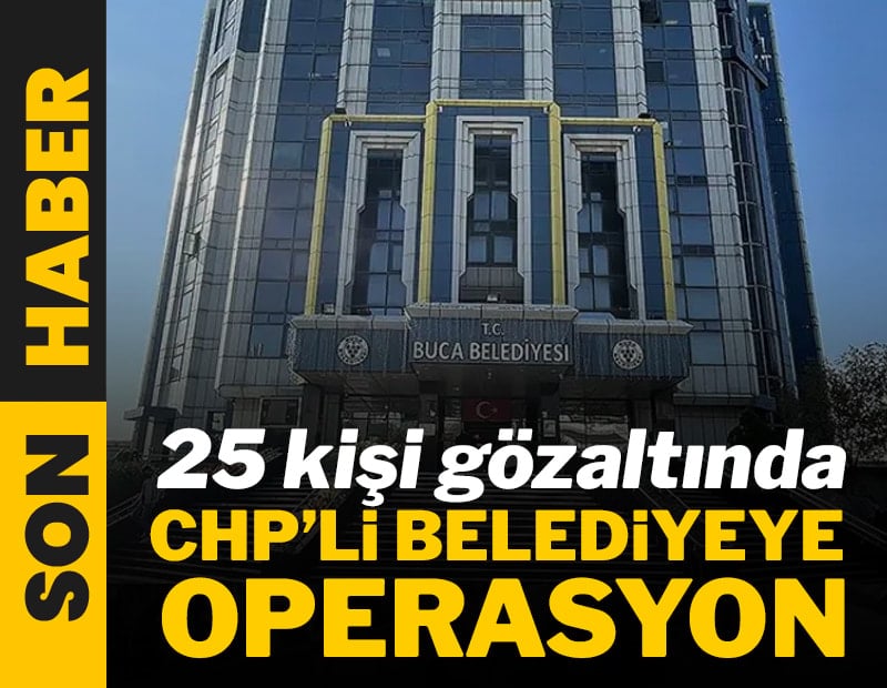 Buca Belediyesi'ne operasyon: 28 gözaltı kararı