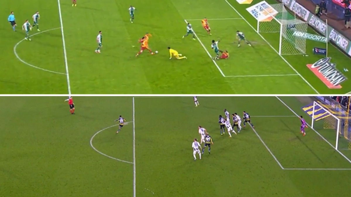 Galatasaray'dan flaş paylaşım: 'Hangisi ofsayt?'