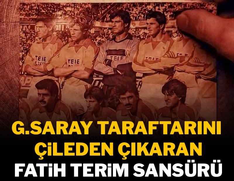 Taraftarı kızdıran Fatih Terim sansürü! Sosyal medyada tepki yağdı