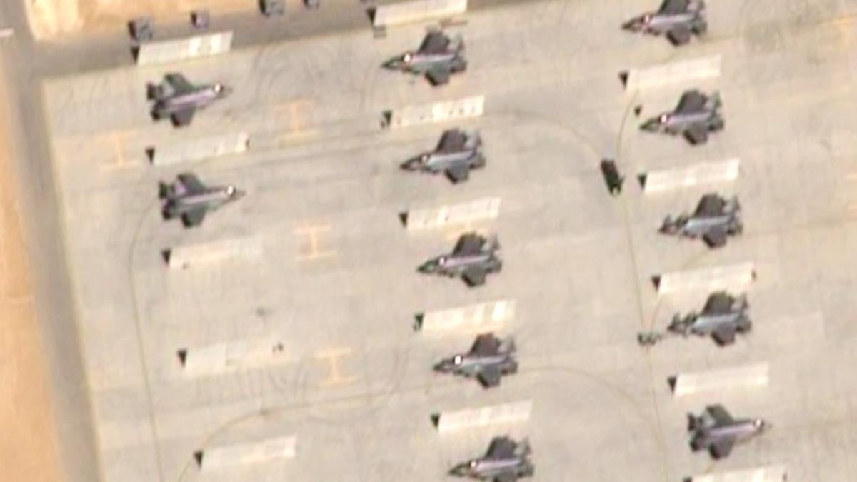 ABD 60'dan fazla savaş uçağı gönderdi! Yeni hava sistemleri kuruldu