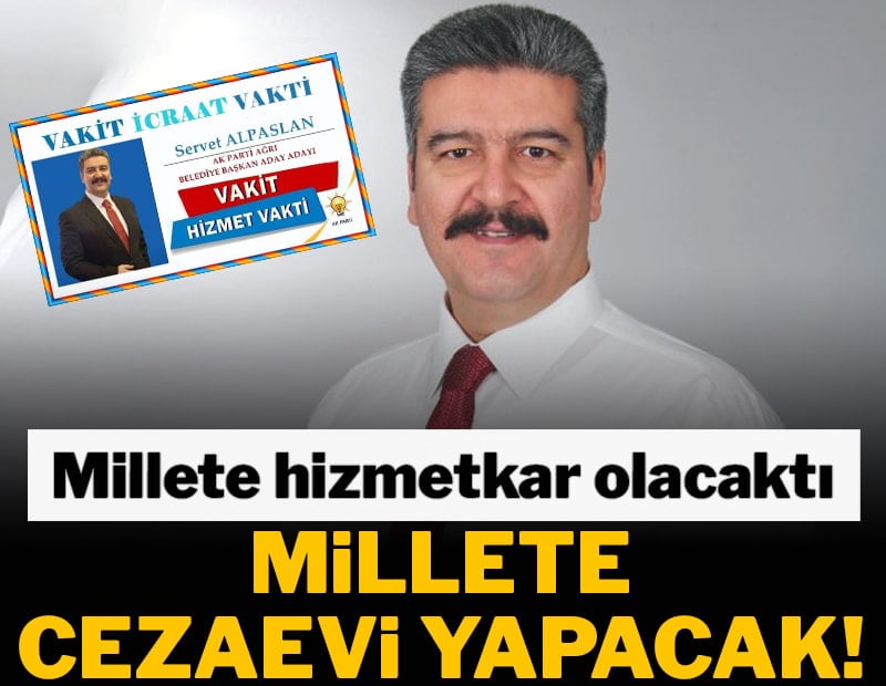 3 bin nüfuslu ilçeye 2 bin kişilik cezaevi