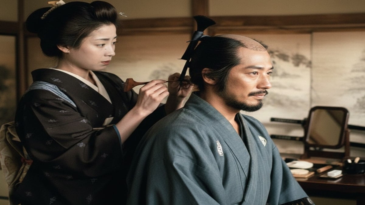 Japon erkekler bu yüzden saçlarının ortasını kazıtıyor 