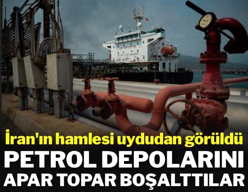 İran'ın hamlesi, uydudan görüldü: Savaştan önce ülkede petrol bırakmıyorlar