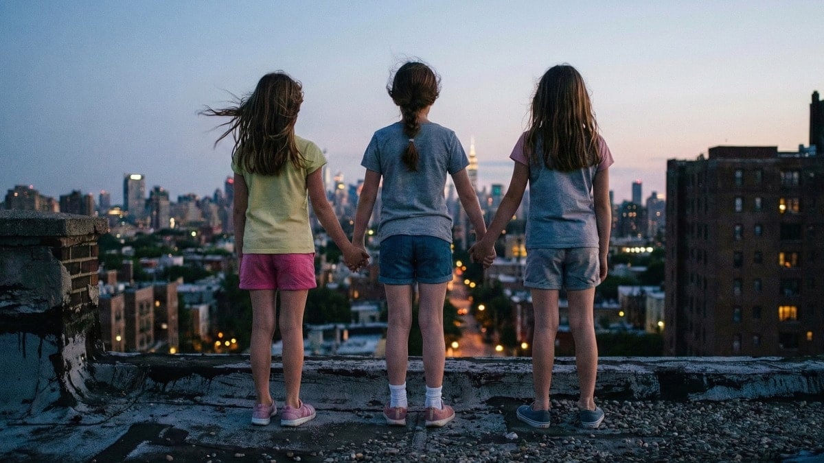 Oyun oynamalarına izin verilmeyen 3 kardeş, el ele tutuşup aşağı atladı