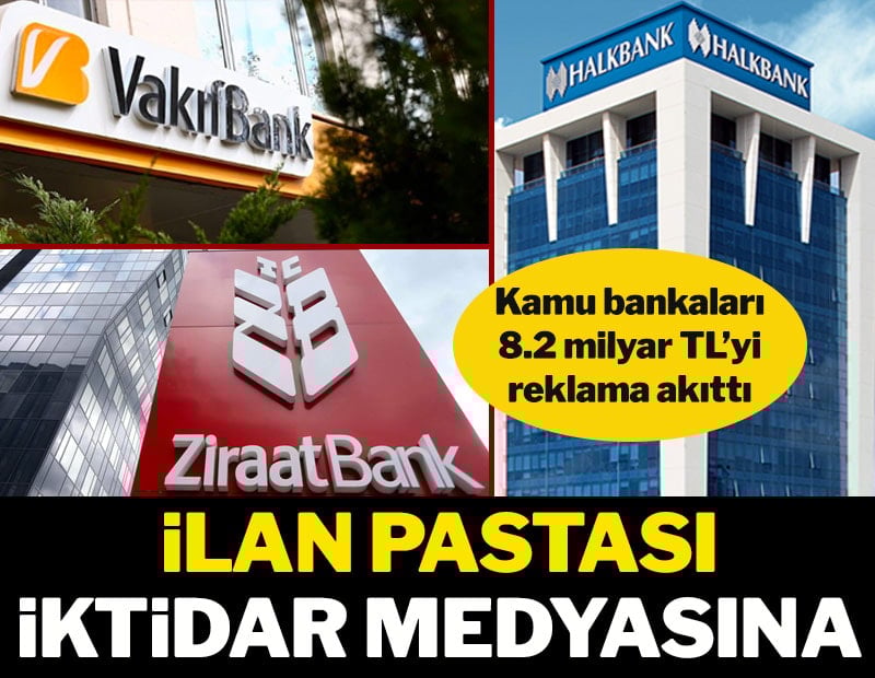 İlan pastası iktidar medyasına