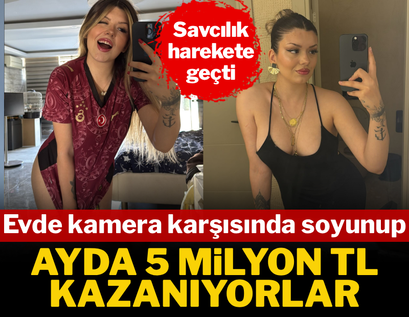 Evde kamera karşısında soyunup, ayda 5 milyon TL kazanıyorlar