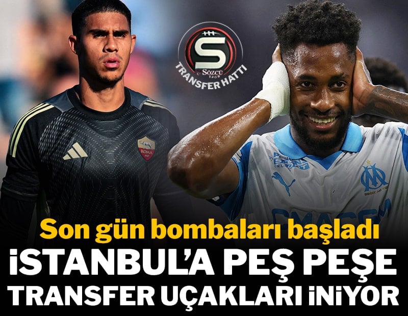 İstanbul'a peş peşe transfer uçakları geliyor