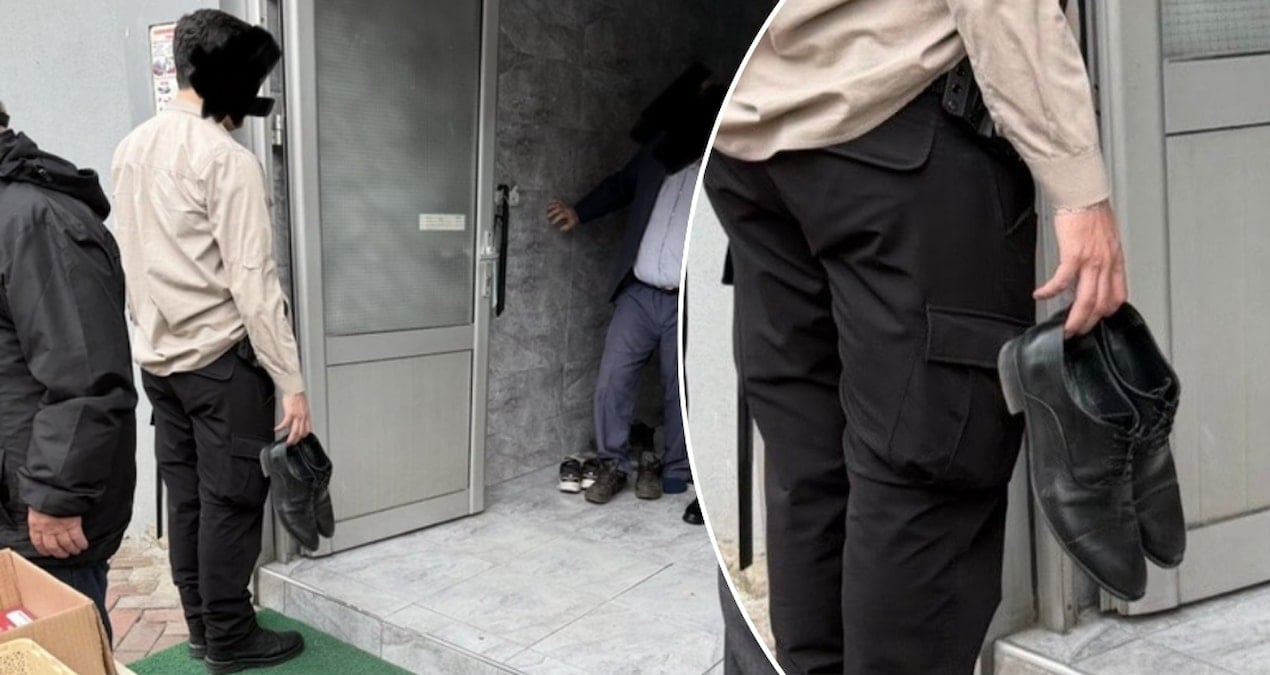 Polisin kaymakamın ayakkabılarını taşıdığı iddia edilen görüntüler tepki çekti