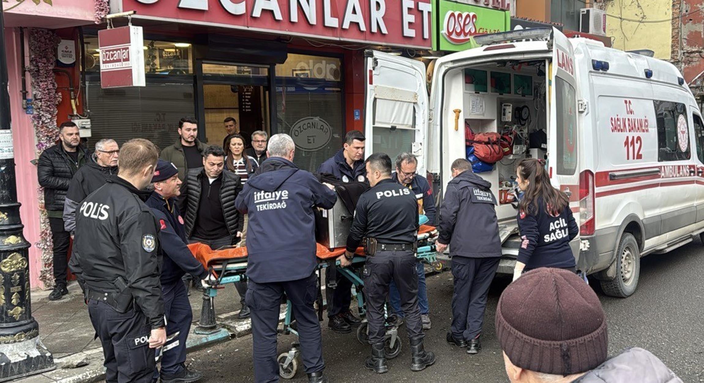 Tekirdağ’da kasap dükkanında feci kaza: Eli kıyma makinesine sıkıştı