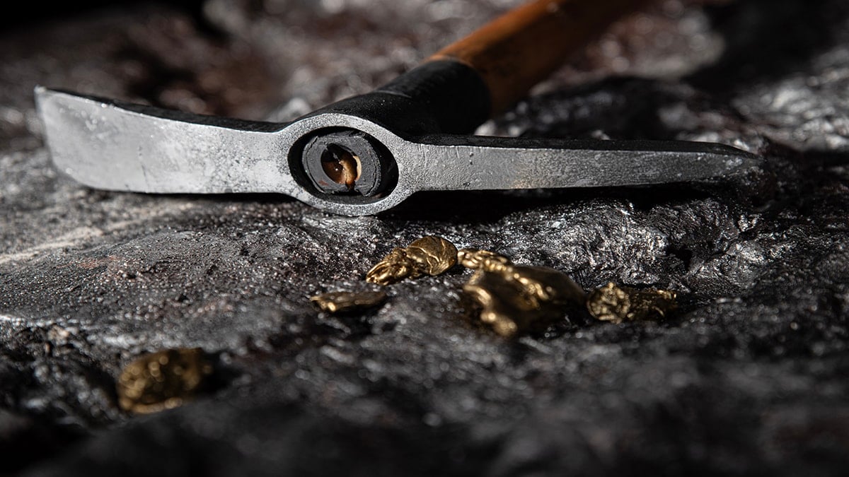 Toprağın altından altın fışkırdı