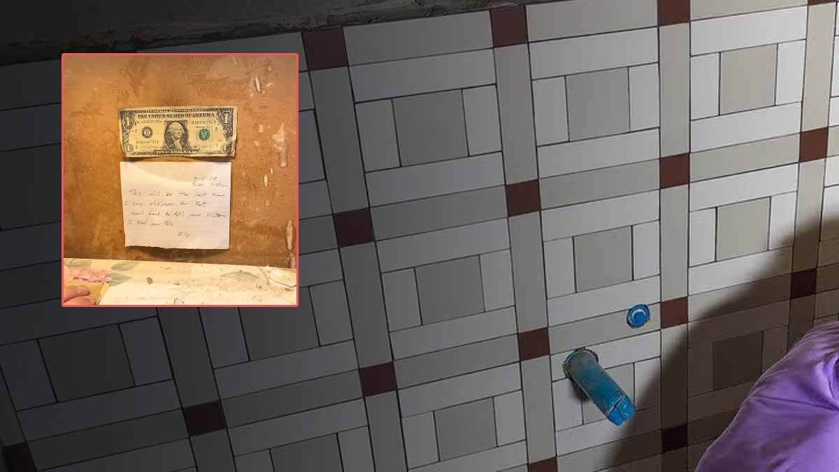 Evi yenilirken duvar kağıdının altından 20 yıllık not çıktı: Yeni kurbana...