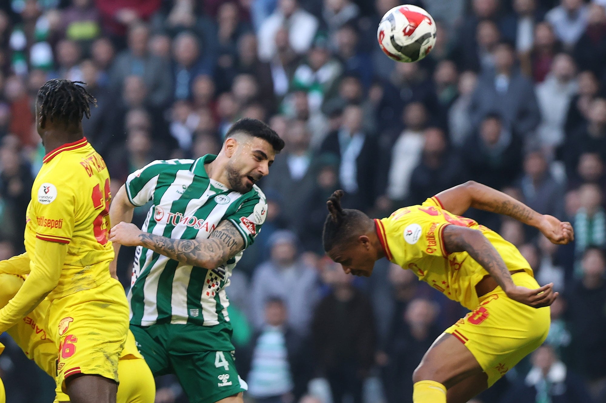 Konyaspor-Göztepe maçında gol sesi çıkmadı