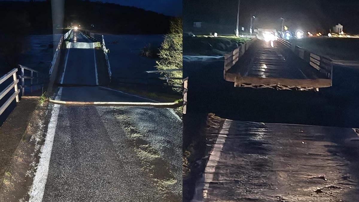 Balıkesir’de sağanak: Susurluk’ta 3 mahalleyi bağlayan köprü çöktü