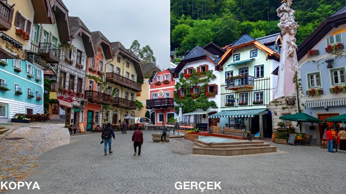Bu köyün birebir kopyasını yaptılar: İşte nedeni