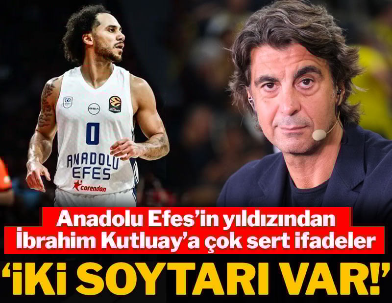 Anadolu Efes'in yıldızından İbrahim Kutluay'a: 'İki soytarı var!'