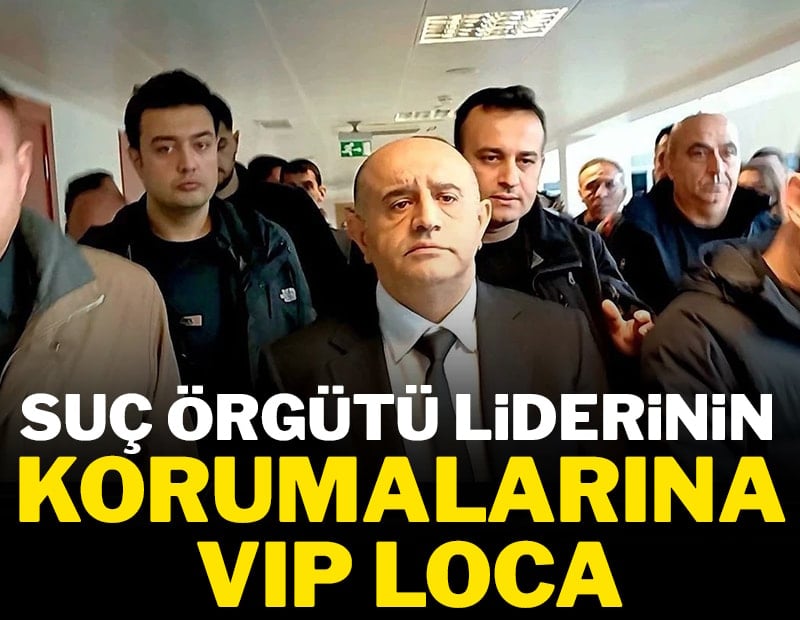 Aziz İhsan Aktaş’ın korumalarına VIP loca