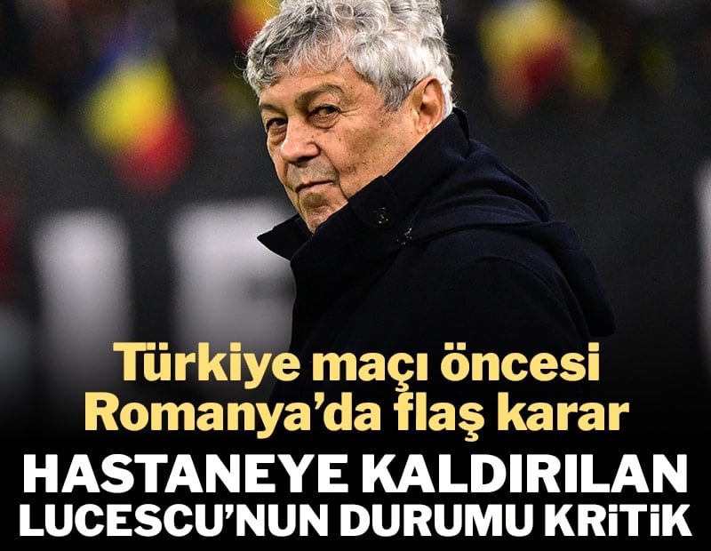 Hastaneye kaldırılan Lucescu'nun durumu kritik!