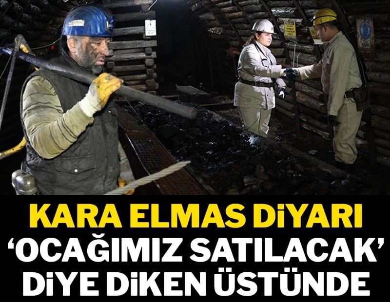 Kara elmas şehri diken üstünde