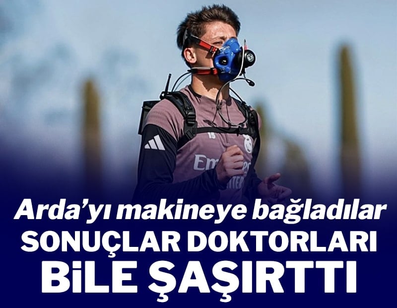 Arda Güler'i makineye bağladılar! Çıkan sonuçlara doktorlar bile şaşırdı