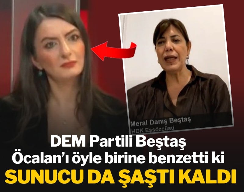 Öcalan'ı öyle birine benzetti ki sunucu da şaştı kaldı