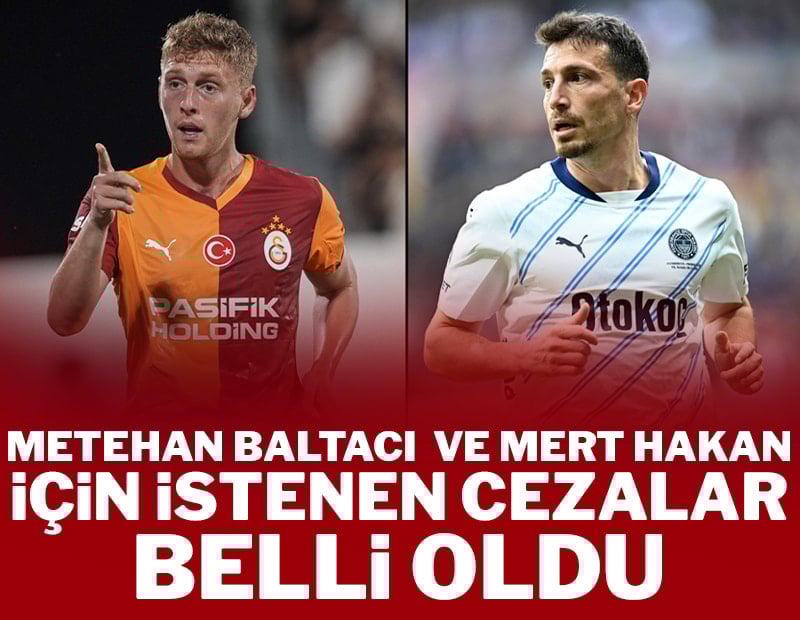 Mert Hakan Yandaş ve Metehan Baltacı'ya 13 yıla kadar hapis istemi