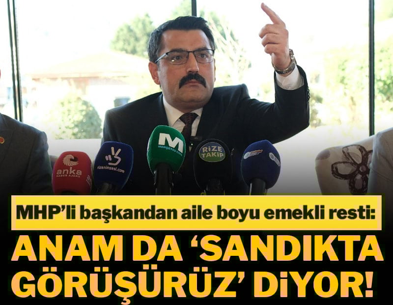 Anam bile sandıkta görüşürüz diyor