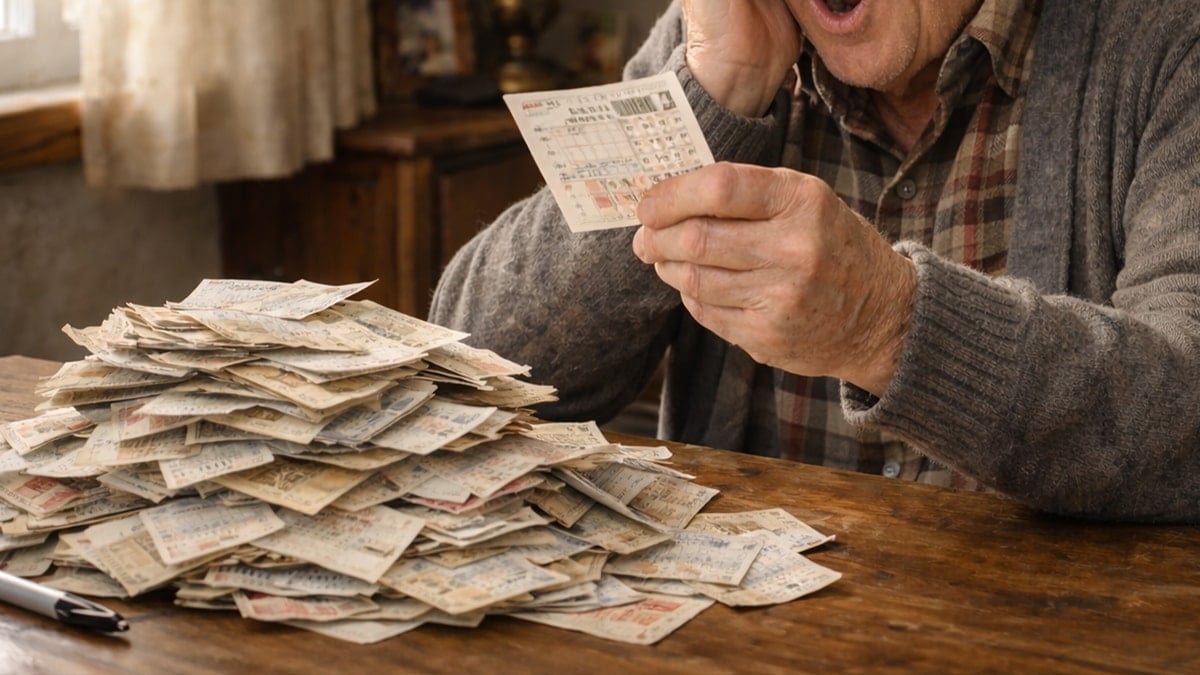 22 yıl boyunca aynı numaraları oynayarak milyoner oldu