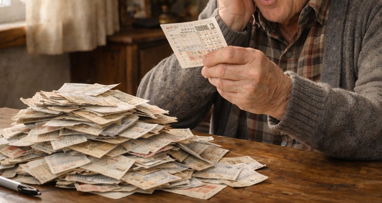 22 yıl boyunca aynı numaraları oynayarak milyoner oldu
