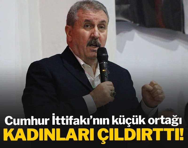 Cumhur İttifakı'nın küçük ortağı kadınları çıldırttı