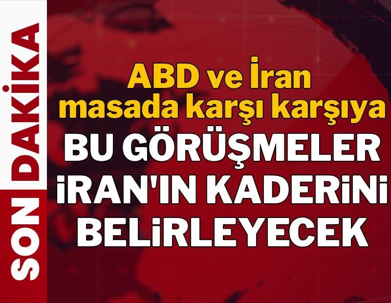 ABD ve İran arasındaki görüşmeler Umman'da devam ediyor