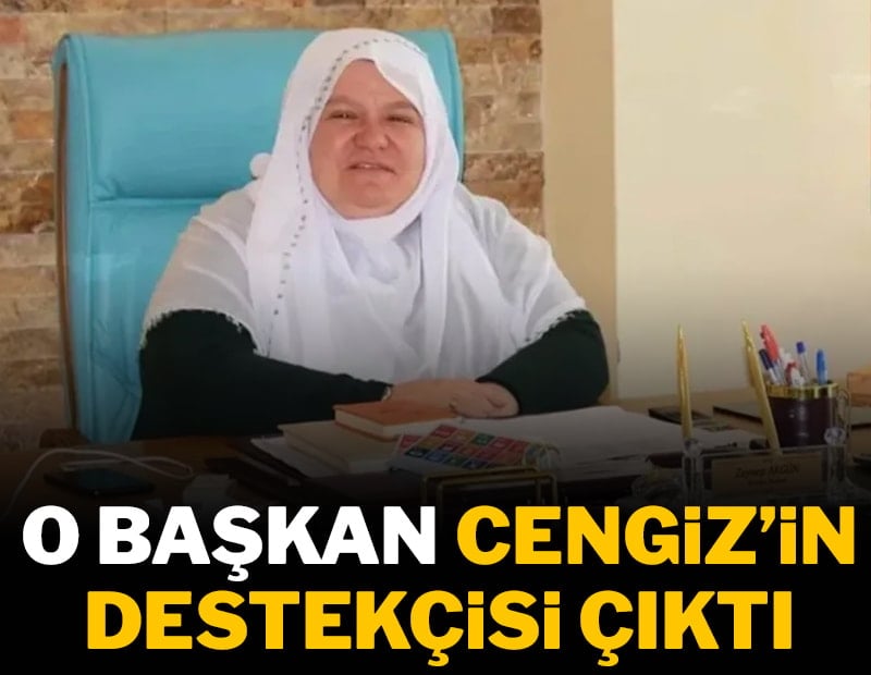 Erdoğan’ın davet ettiği o başkan, Cengiz destekçisi