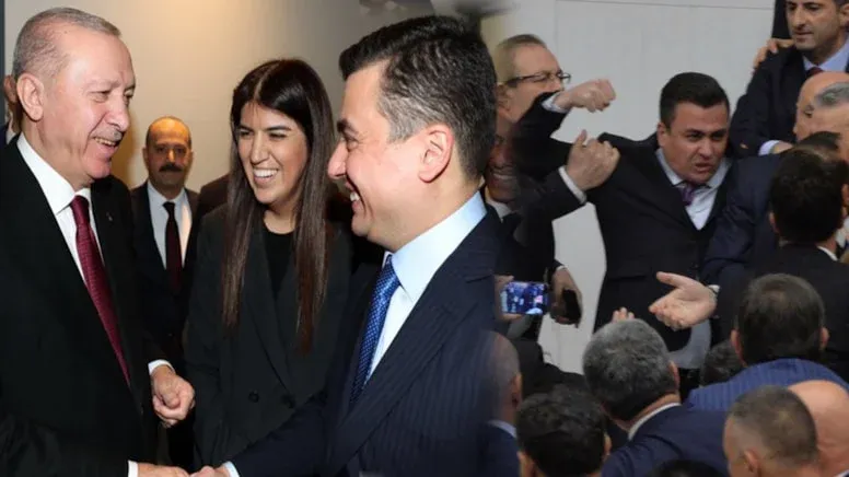 Kavgadan sonra tebessümlü kare