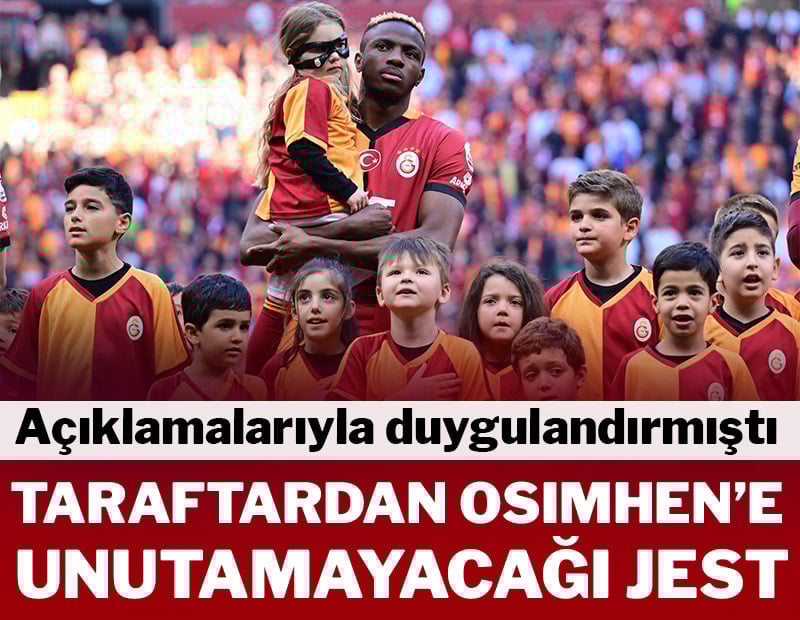 Verdiği röportaj duygulandırmıştı! Osimhen ve annesi için koreografi yapılacak