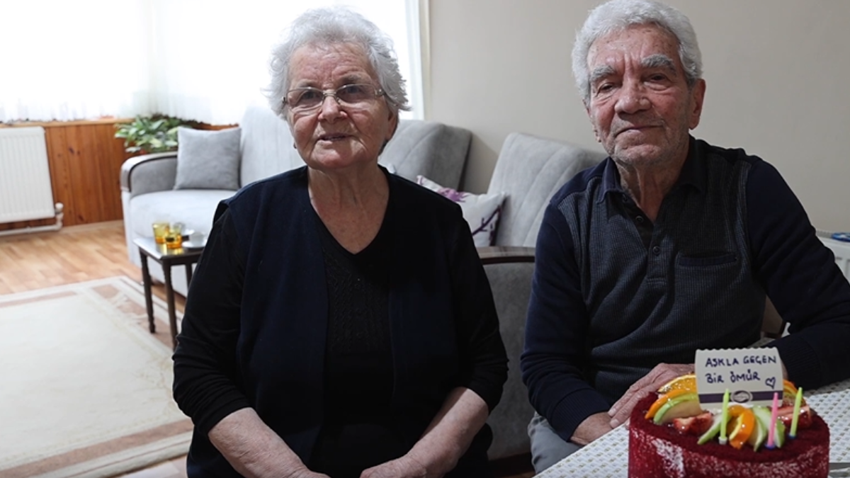 60 yıllık evliliğin sırrını tek tek anlattılar