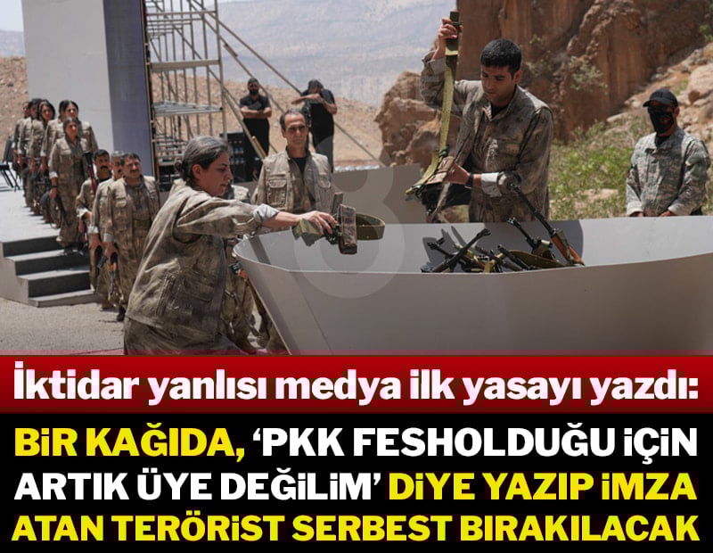 PKK’lılara ‘Müstakil yasa’