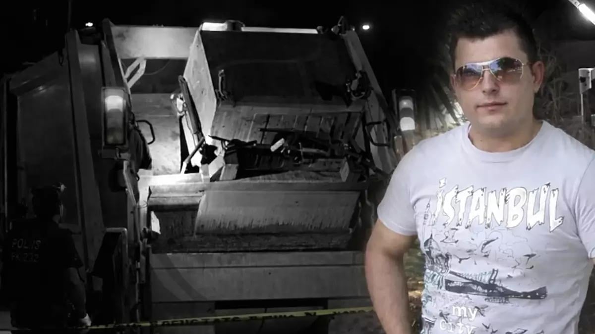 Çöp kamyonu presine sıkıştı, feci şekilde can verdi