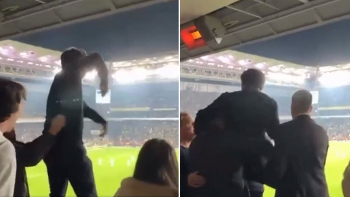 Fenerbahçe 90+5'te attı Ali Koç'un oğlu Kerim Rahmi Koç çılgına döndü