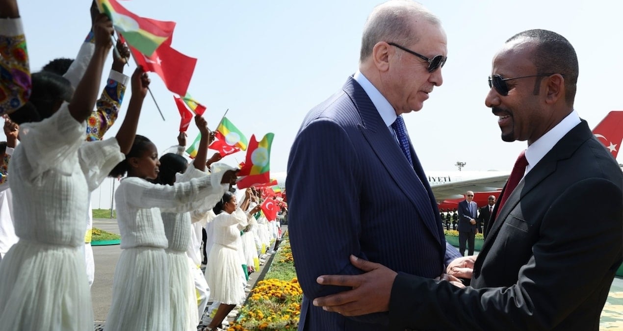 Erdoğan'a Etiyopya'da sürpriz karşılama! O müzik törene damga vurdu