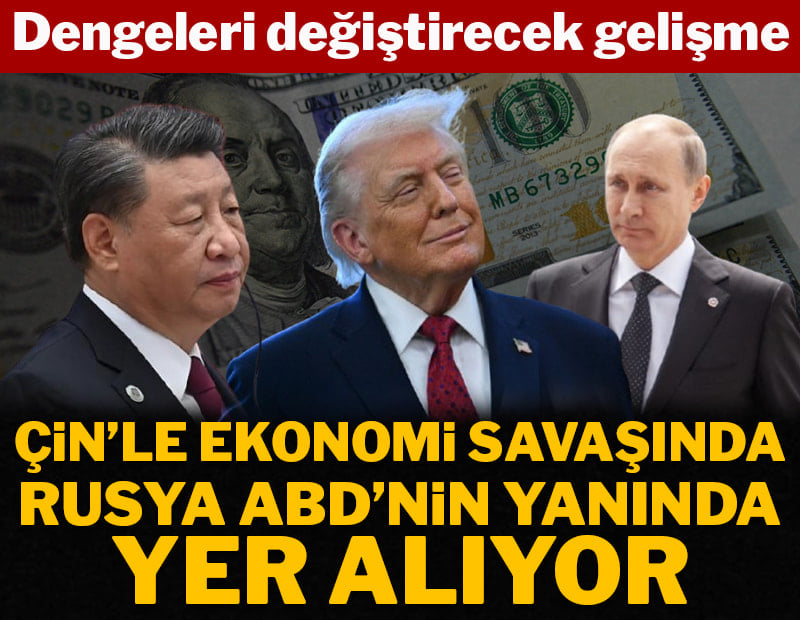 Çin'le kur savaşında Rusya, ABD'nin yanında yer alıyor