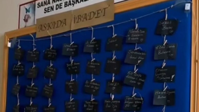 Türkiye bunu da gördü: Askıda ibadet