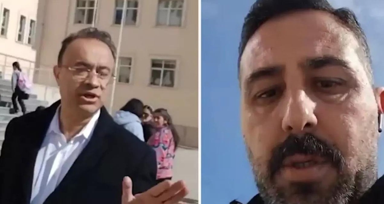 Çocuğunun okulundaki teneffüs ziline çok sert tepki verdi