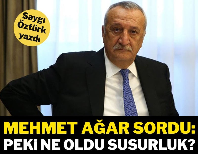 Mehmet Ağar sordu: Peki ne oldu Susurluk?
