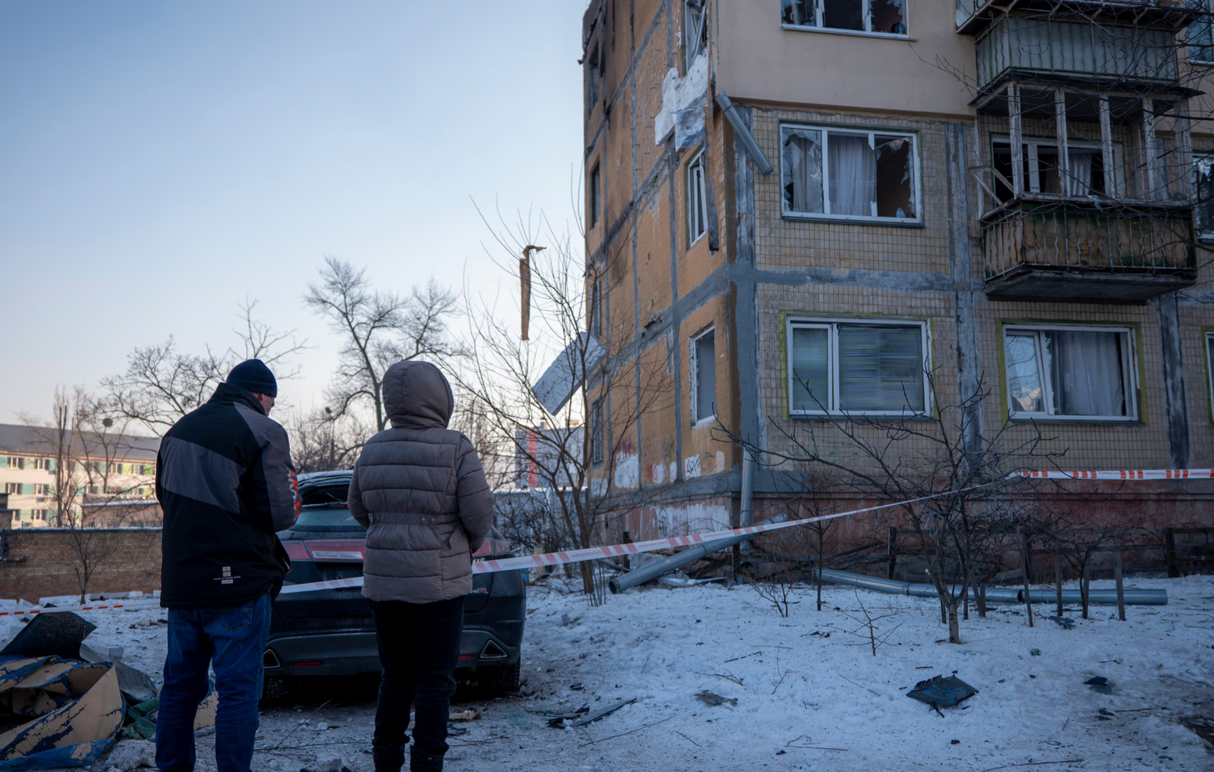 Trump'ın ateşkesi Rus ordusunu durdurmadı: Kışın ortasında Kiev'e bomba yağdı