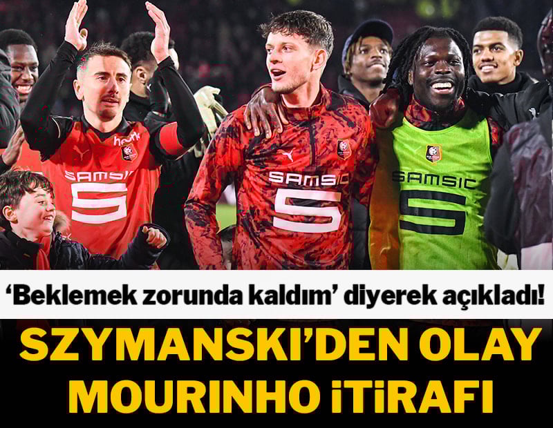 Szymanski'den Mourinho itirafı: 'Beklemek zorunda kaldım...'
