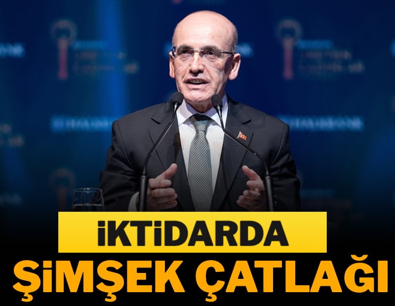 İktidarda Şimşek çatlağı