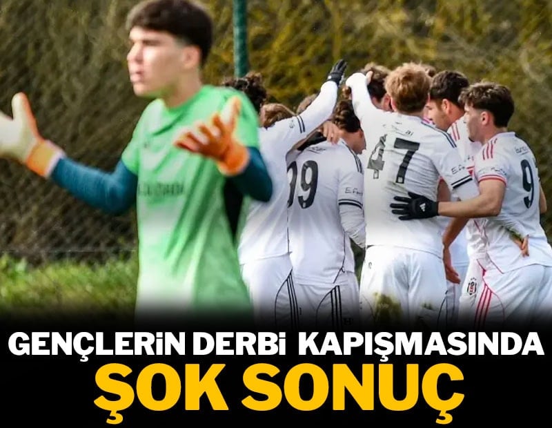 Gençlerin derbi kapışmasında şok sonuç