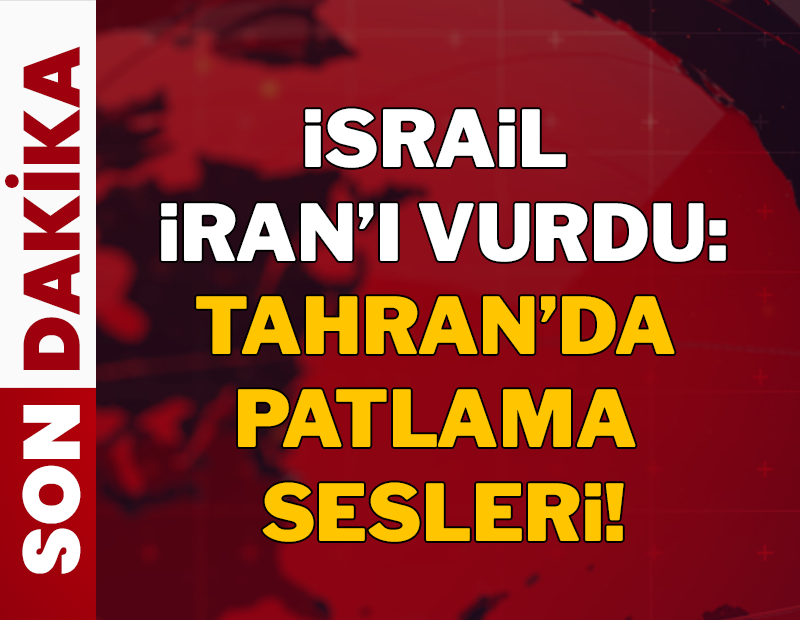Son Dakika: İsrail İran'a 'önleyici saldırı' başlattı, Hamaney güvenli bir bölgeye kaçırıldı